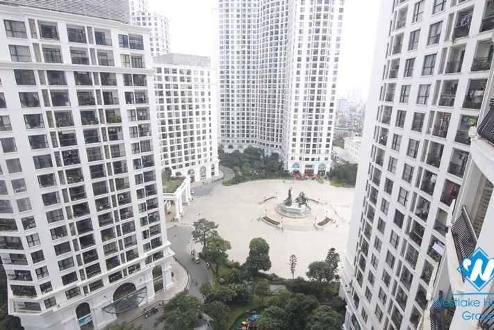 A spacious  two-bedroom apartment in Royal City, Thanh Xuan district, Hanoi